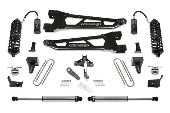 Fabtech 6" Radius Arm Lift Kit | Front Dirt Logic 4.0 Resi Coilovers & Rear Dirt Logic 2.25 Shocks (23-24 Ford F-250/F-350 Super Duty | Diesel | 4WD) K2416DL Fabtech 6" Radius Arm Lift Kit | Front Dirt Logic 4.0 Resi Coilovers & Rear Dirt Logic 2.25 Shocks (23-24 Ford F-250/F-350 Super Duty | Diesel | 4WD) K2416DL