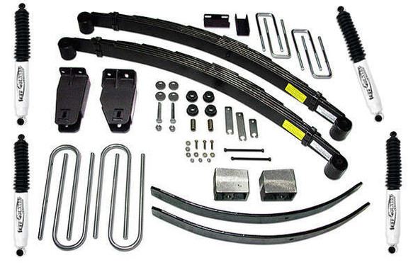 Tuff Country 4" Lift Kit w/SX8000 Shocks (88-96 Ford F-250 | 460 Engine | 4WD | Diesel/Gas) 24826KN