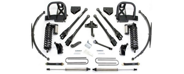 Fabtech 8" 4 Link System w/ Dirt Logic SS 4.0 Coilovers & Rear Dirt Logic SS Shocks | 11-16 Ford F-250/F-350 4WD K2144DL Fabtech 8" 4 Link System w/ Dirt Logic SS 4.0 Coilovers & Rear Dirt Logic SS Shocks | 11-16 Ford F-250/F-350 4WD K2144DL