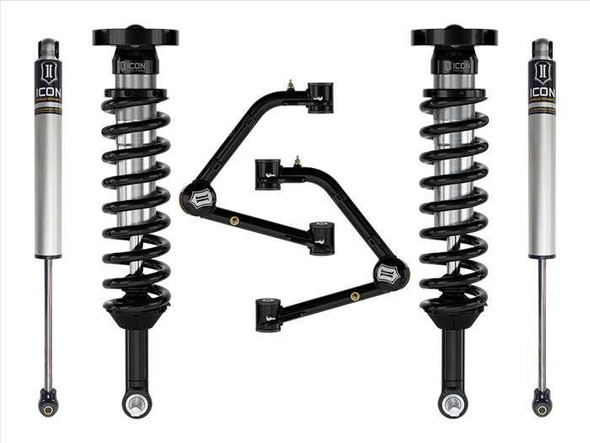 ICON 1.75-2.5" Lift | Stage 2 Suspension System w/ Tubular Upper Control Arms (23-24 GMC Canyon AT4/Denali/Elevation/Chevrolet Colorado Trail Boss) K73082T