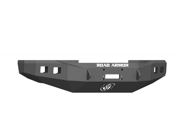 Road Armor Stealth Front Winch Bumper - Texture Black | WARN 16.5ti 617F0B