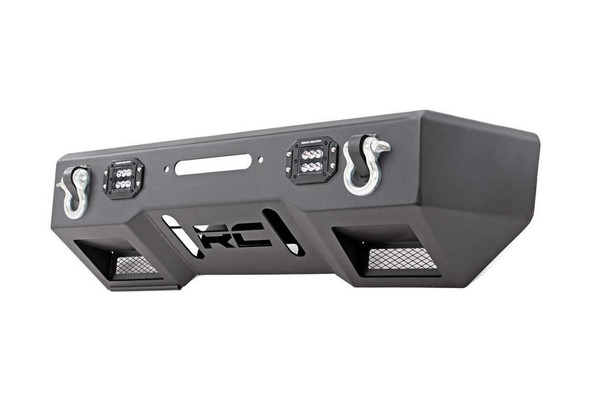 Rough Country Front Bumper | Black Series LED Pods 11831