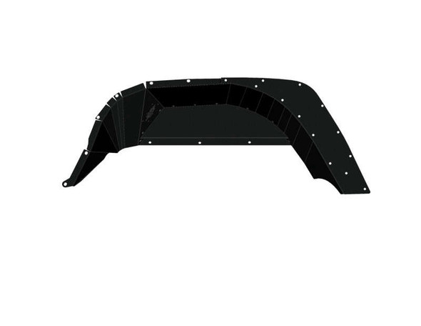 Road Armor Stealth Rear Fender Liners | Texture Black 520LFRSB