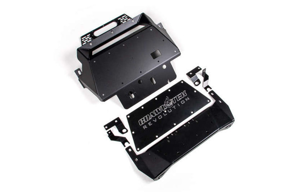 CrawlTek Inverted Winch Replacement Lower Skid Plate CWLFB19011