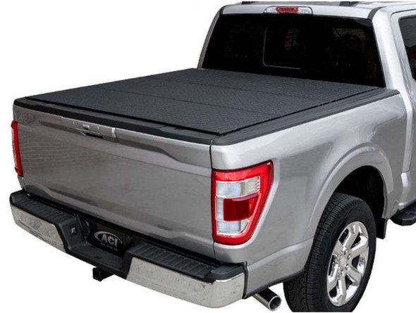 Access LOMAX Hard Folding Tonneau Cover | Urethane Diamond Plate B4050129