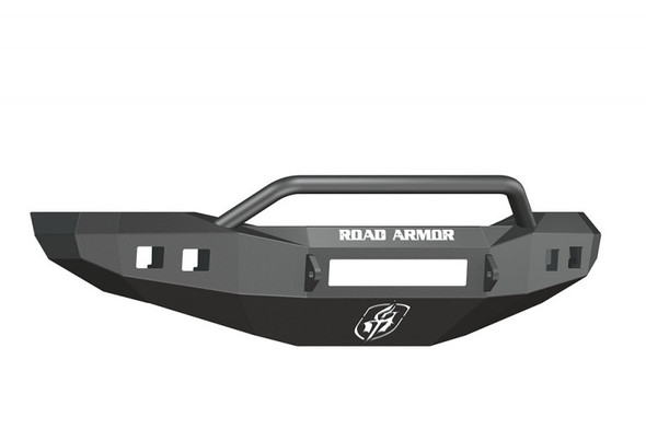 Road Armor Stealth Front Non-Winch Bumper w/ Pre-Runner Guard - Texture Black 407R4B-NW