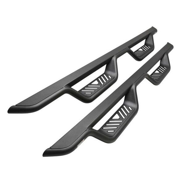 Westin Textured Black Outlaw Drop Nerf Step Bars 20-14125