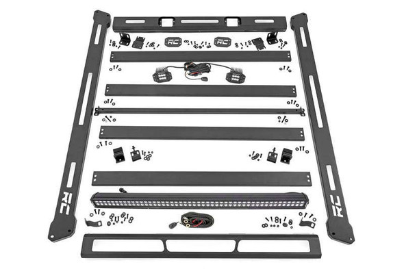 Rough Country Roof Rack | Black Series Lights 10615