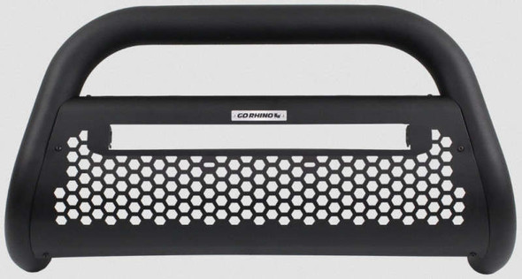 Go Rhino Textured Black RC2 LR Bull Bar With Mounting Brackets & 20" Light Bar Opening 55633T