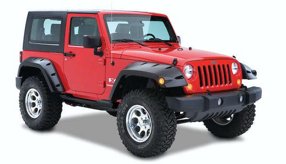 Bushwacker Fender Flares Max Coverage Pocket Style 2Pc Rear 10046-02