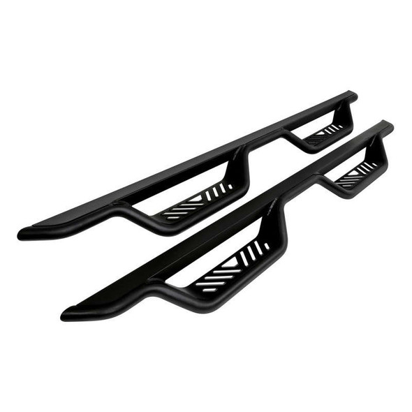 Westin Textured Black Outlaw Drop Nerf Step Bars 20-13555