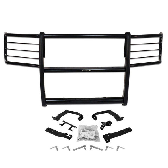 Go Rhino 3000 Series Stepguard Grille Guard With Brush Guards | Black Powder Coat 3369MB