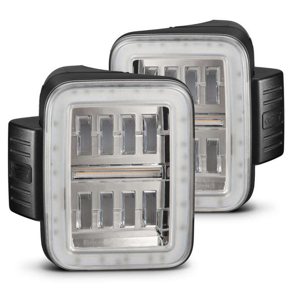 AlphaRex NOVA-Series Prismatic LED Tail Lights | No Converter | For Stock Halogen | Chrome 602060 AlphaRex NOVA-Series Prismatic LED Tail Lights | No Converter | For Stock Halogen | Chrome 602060