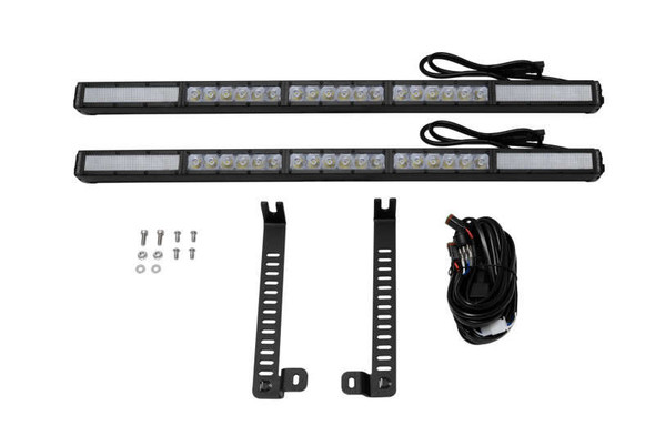 Diode Dynamics SS30 Dual Stealth Lightbar Kit White Combo DD6764