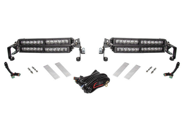 Diode Dynamics Stage Series Motorsports Four 12" LED Lightbar Bracket Kit DD6114