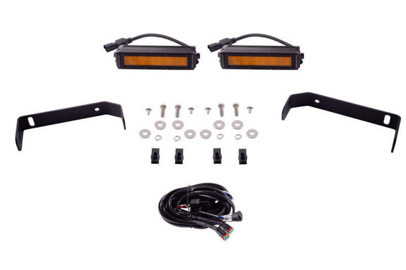 Diode Dynamics SS6 LED Lightbar Kit Amber Wide DD6595