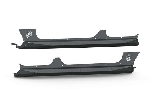 Road Armor Stealth Rocker Guards | Texture Black 518ARG4B