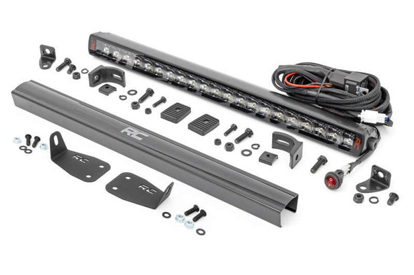 Rough Country LED Light Kit | Bumper Mount | 20" Spectrum Single Row 82036