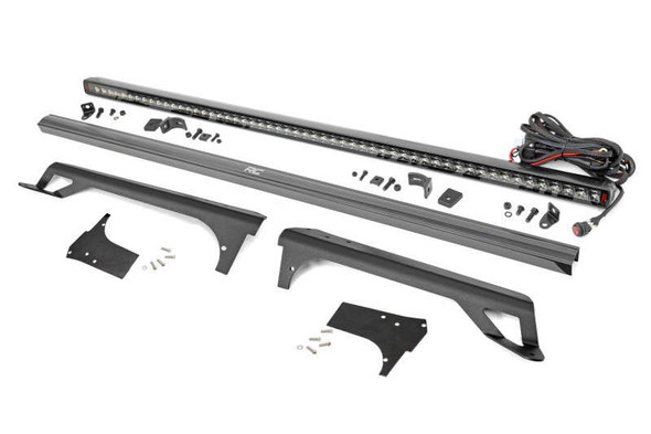 Rough Country LED Light Kit | Windshield Mount | 50" Spectrum Single Row 80588