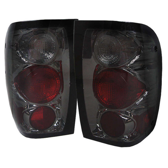 Spyder Euro Style Tail Lights (Smoke) 5003881