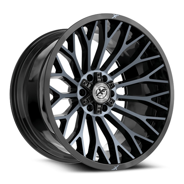 XF Offroad Wheels XF-237 Gloss Black Machined Titanium Double Dark Tint 20x12 -44mm Offset 5x127 (5x5),5x139.7 (5x5.5) | Fits Jeep Wrangler 07-Present and Jeep Gladiator XF Offroad Wheels XF-237 Gloss Black Machined Titanium Double Dark Tint 20x12 -44mm Offset 5x127 (5x5),5x139.7 (5x5.5) | Fits Jeep Wrangler 07-Present and Jeep Gladiator