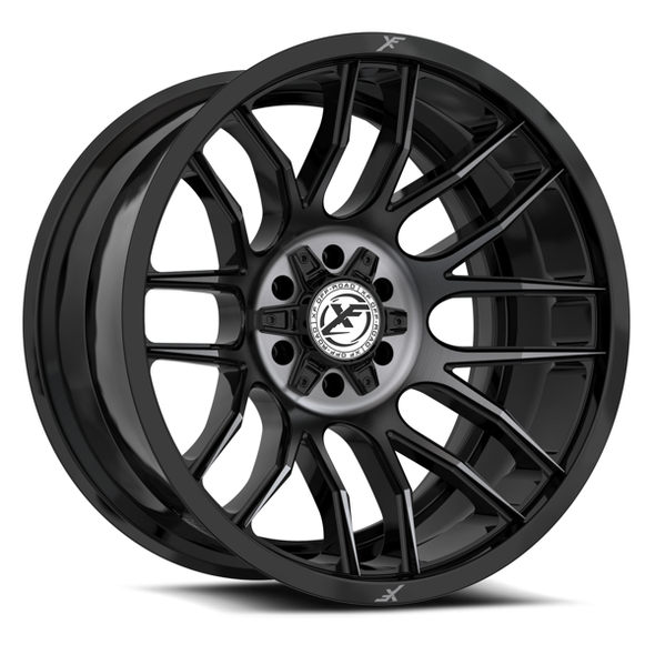 XF Offroad Wheels XF-232 Gloss Black Machined Titanium Double Dark Tint 22x12 -44mm Offset 5x127 (5x5),5x139.7 (5x5.5) | Fits Jeep Wrangler 07-Present and Jeep Gladiator XF Offroad Wheels XF-232 Gloss Black Machined Titanium Double Dark Tint 22x12 -44mm Offset 5x127 (5x5),5x139.7 (5x5.5) | Fits Jeep Wrangler 07-Present and Jeep Gladiator