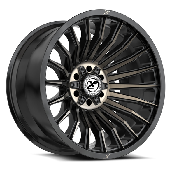 XF Offroad Wheels XF-231 Satin Black Bronze Machined Double Dark Tint 20x12 -44mm Offset 5x127 (5x5),5x139.7 (5x5.5) | Fits Jeep Wrangler 07-Present and Jeep Gladiator XF Offroad Wheels XF-231 Satin Black Bronze Machined Double Dark Tint 20x12 -44mm Offset 5x127 (5x5),5x139.7 (5x5.5) | Fits Jeep Wrangler 07-Present and Jeep Gladiator