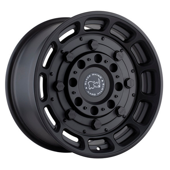 Black Rhino Wheels Warthog Matte Black 20x9.5 -18mm Offset 5x127 (5x5) | Fits Jeep Wrangler 07-Present and Jeep Gladiator