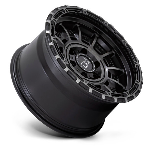 Black Rhino Wheels Legion Matte Black Gray Tint 17x9 0mm Offset 6x139.7 (6x5.5)