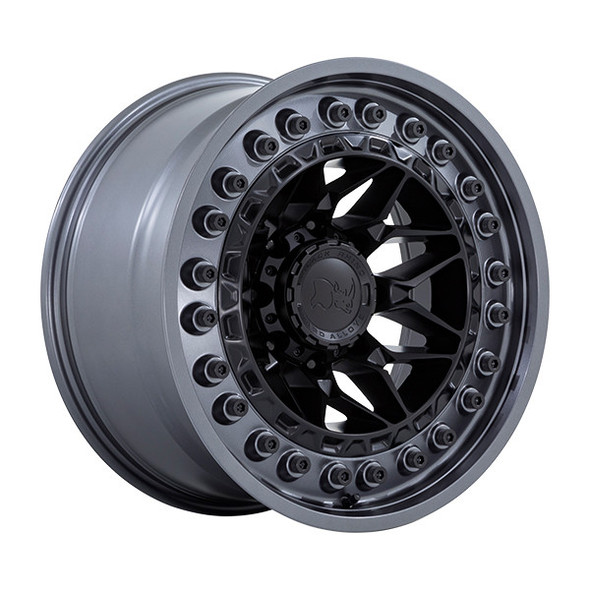 Black Rhino Wheels Alpha BR008 Matte Black With Gunmetal Lip 17x9 0mm Offset 6x139.7 (6x5.5) Black Rhino Wheels Alpha BR008 Matte Black With Gunmetal Lip 17x9 0mm Offset 6x139.7 (6x5.5)