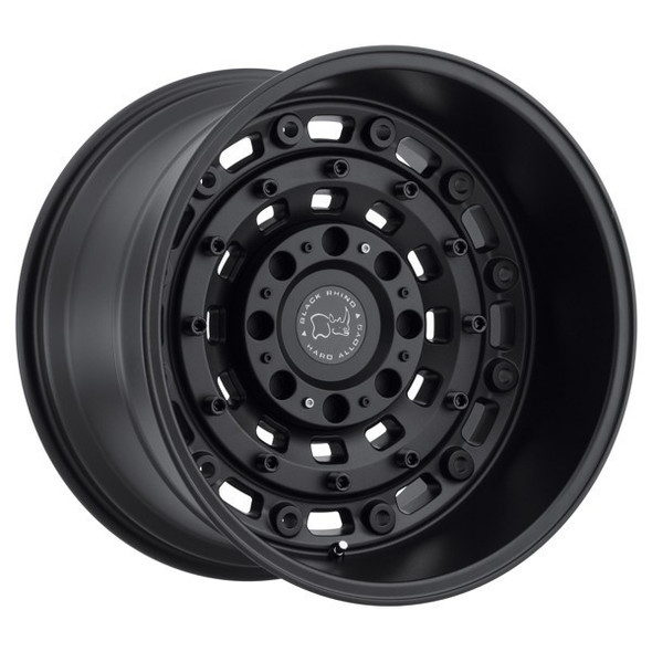 Black Rhino Wheels Arsenal Textured Matte Black 18x9.5 0mm Offset 5x127 (5x5),5x139.7 (5x5.5) | Fits Jeep Wrangler 07-Present and Jeep Gladiator