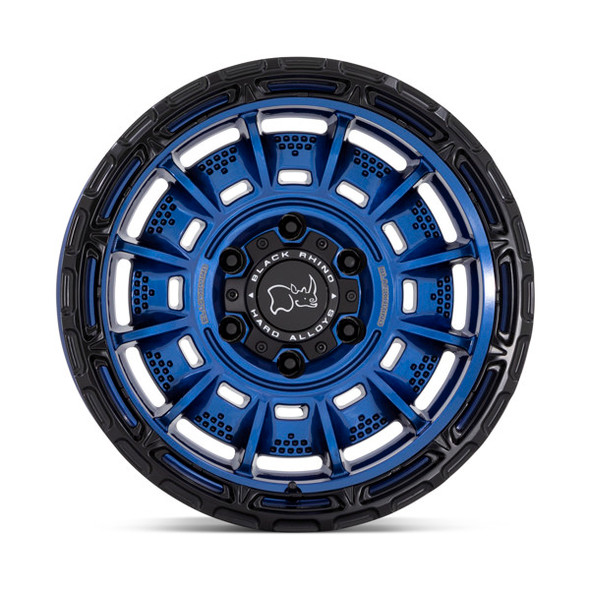Black Rhino Wheels Legion Cobalt Blue With Black Lip 20x10 -18mm Offset 8x165.1 (8x6.5)