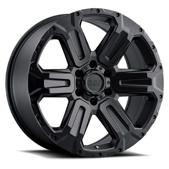 Black Rhino Wheels Wanaka Matte Black 20x9 35mm Offset 6x120 Black Rhino Wheels Wanaka Matte Black 20x9 35mm Offset 6x120