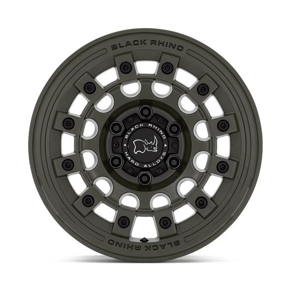 Black Rhino Wheels Fuji BR004 Olive Drab Green 17x8 38mm Offset 5x114.3 (5x4.5)