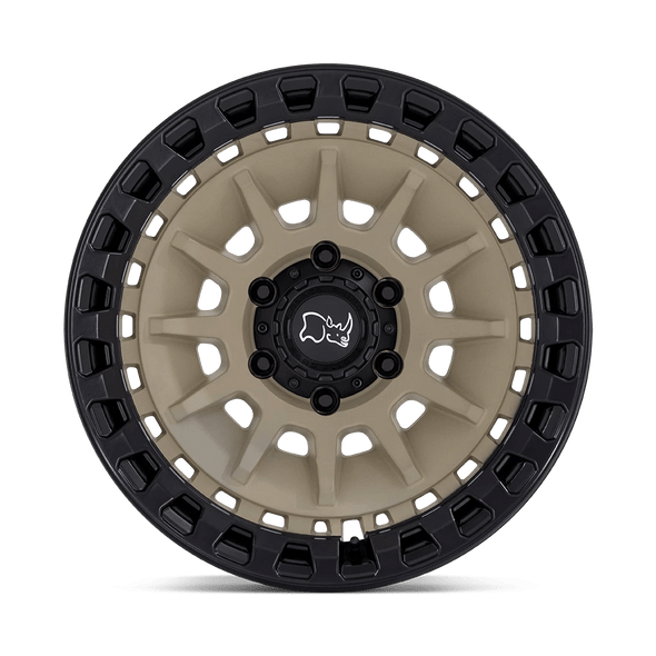 Black Rhino Wheels Barrage BR009 Desert Sand On Matte Black 18x9 0mm Offset 6x135 Black Rhino Wheels Barrage BR009 Desert Sand On Matte Black 18x9 0mm Offset 6x135