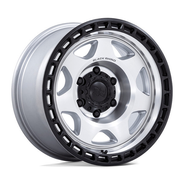 Black Rhino Wheels Voyager BR018 Silver Machined Face Matte Black Lip 17x8.5 0mm Offset 6x114.3 (6x4.5) Black Rhino Wheels Voyager BR018 Silver Machined Face Matte Black Lip 17x8.5 0mm Offset 6x114.3 (6x4.5)