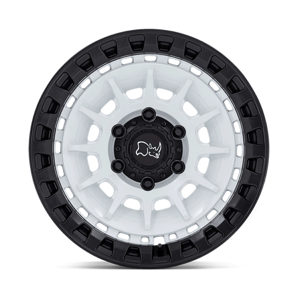 Black Rhino Wheels Barrage BR009 Gloss White On Matte Black 17x8.5 -10mm Offset 6x135 Black Rhino Wheels Barrage BR009 Gloss White On Matte Black 17x8.5 -10mm Offset 6x135