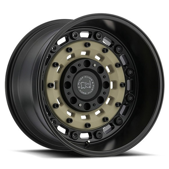 Black Rhino Wheels Arsenal Sand On Black 20x12 -44mm Offset 8x165.1 (8x6.5)