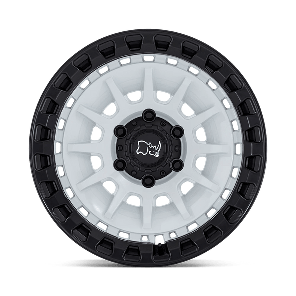 Black Rhino Wheels Barrage BR009 Gloss White On Matte Black 18x9 0mm Offset 6x135 Black Rhino Wheels Barrage BR009 Gloss White On Matte Black 18x9 0mm Offset 6x135