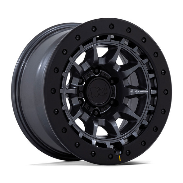 Black Rhino Wheels Tusk BR016 Matte Gunmetal 17x8.5 -10mm Offset 6x139.7 (6x5.5)