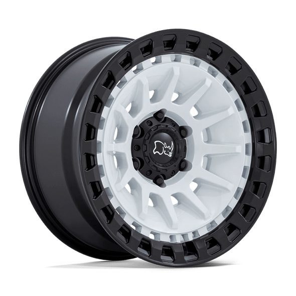 Black Rhino Wheels Barrage BR009 Gloss White On Matte Black 18x9 0mm Offset 6x139.7 (6x5.5) Black Rhino Wheels Barrage BR009 Gloss White On Matte Black 18x9 0mm Offset 6x139.7 (6x5.5)