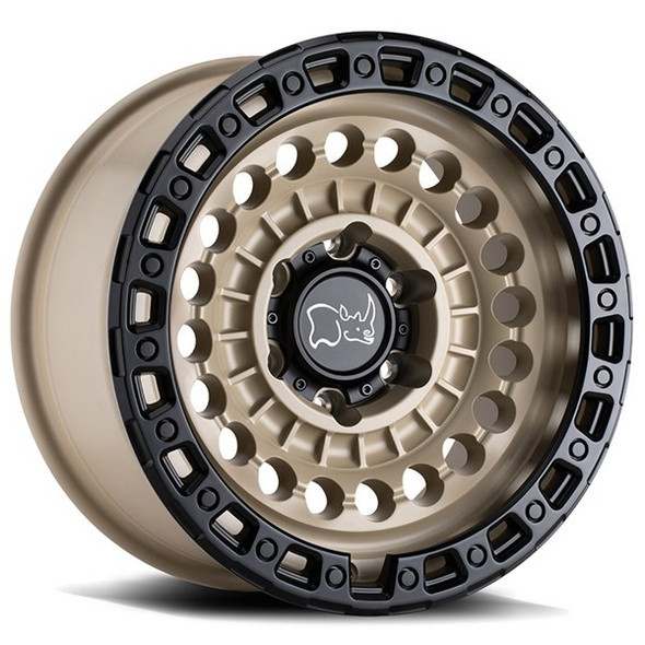 Black Rhino Wheels Sentinel Desert Sand W/ Black Ring 20x9.5 -18mm Offset 8x170 Black Rhino Wheels Sentinel Desert Sand W/ Black Ring 20x9.5 -18mm Offset 8x170