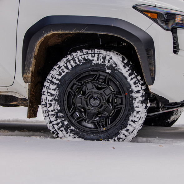 Black Rhino Wheels Guard BR028 Matte Black 17x8.5 25mm Offset 6x139.7 (6x5.5)