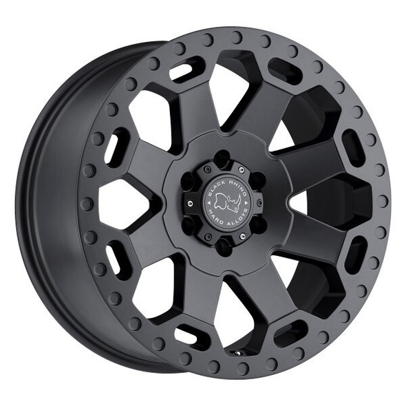 Black Rhino Wheels Warlord Matte Gunmetal 17x9 -12mm Offset 6x139.7 (6x5.5) Black Rhino Wheels Warlord Matte Gunmetal 17x9 -12mm Offset 6x139.7 (6x5.5)