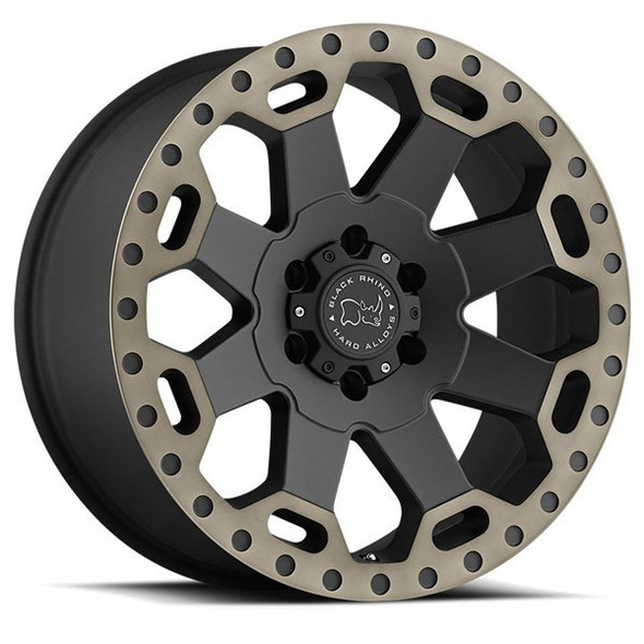 Black Rhino Wheels Warlord Matte Black w/ Machine Dark Tint Lip 18x8 52mm Offset 6x130 Black Rhino Wheels Warlord Matte Black w/ Machine Dark Tint Lip 18x8 52mm Offset 6x130