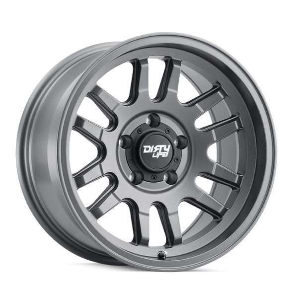 DirtyLife Wheels Canyon 9310 Satin Graphite 17x9 -12mm Offset 6x139.7 (6x5.5)