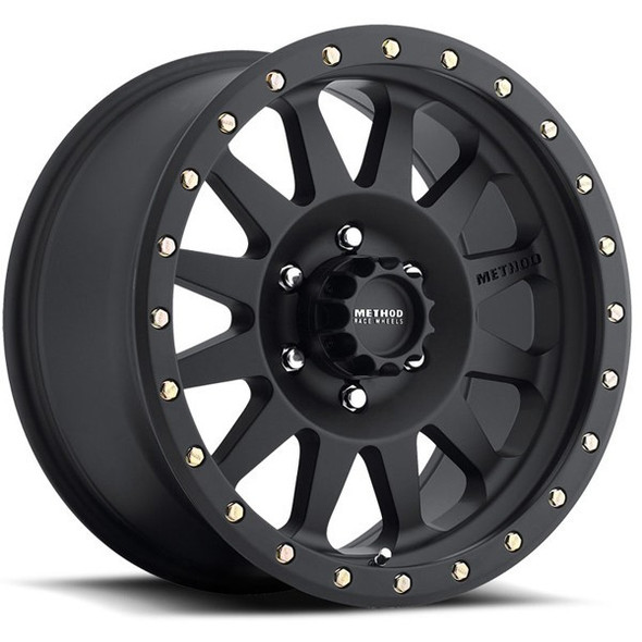 Method Wheels Double Standard MR304 Matte Black 15x8 -24mm Offset 6x139.7 (6x5.5)