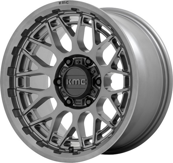 KMC Wheels Technic KM722 Anthracite 17x8.5 0mm Offset 6x139.7 (6x5.5)