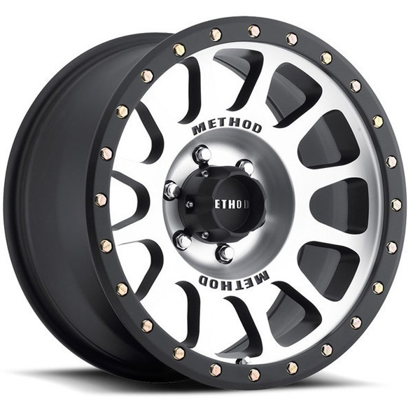 Method Wheels NV MR305 Machined Black Street Loc 18x9 18mm Offset 6x139.7 (6x5.5)