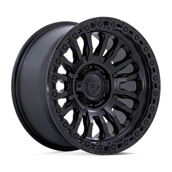 Fuel Offroad Wheels Rincon Simulated Beadlock FC857 Matte Black With Gloss Black Lip 17x8.5 -1mm Offset 6x139.7 (6x5.5) Fuel Offroad Wheels Rincon Simulated Beadlock FC857 Matte Black With Gloss Black Lip 17x8.5 -1mm Offset 6x139.7 (6x5.5)